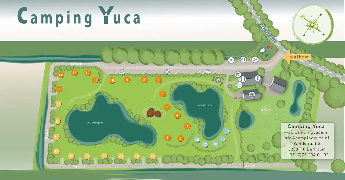 camping-Yuca-plattegrond